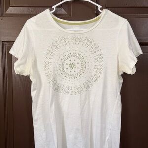 White Small Columbia Women's Top